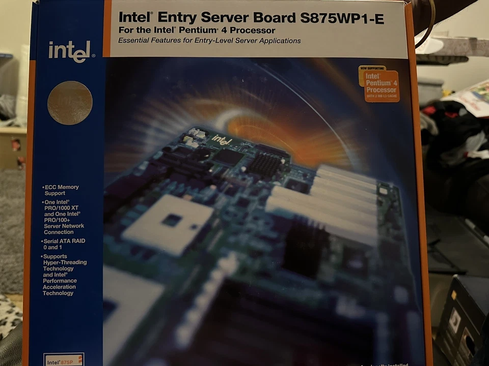 INTEL SERVER BOARD SE7210TP1-E s478 DDR C42680-603 Brand New - Image 2 of 2