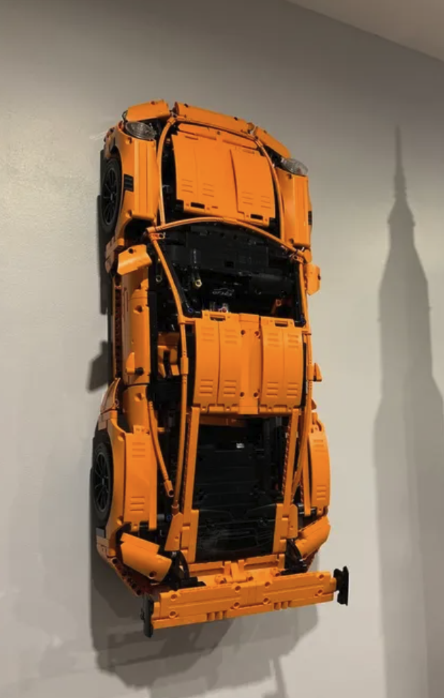 LEGO Technic Cars Wall Mount - Porsche, Bugatti, Ferrari