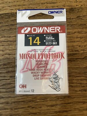 Owner  hook size 14-BRAND NEW-SHIPS N 24 HOURS