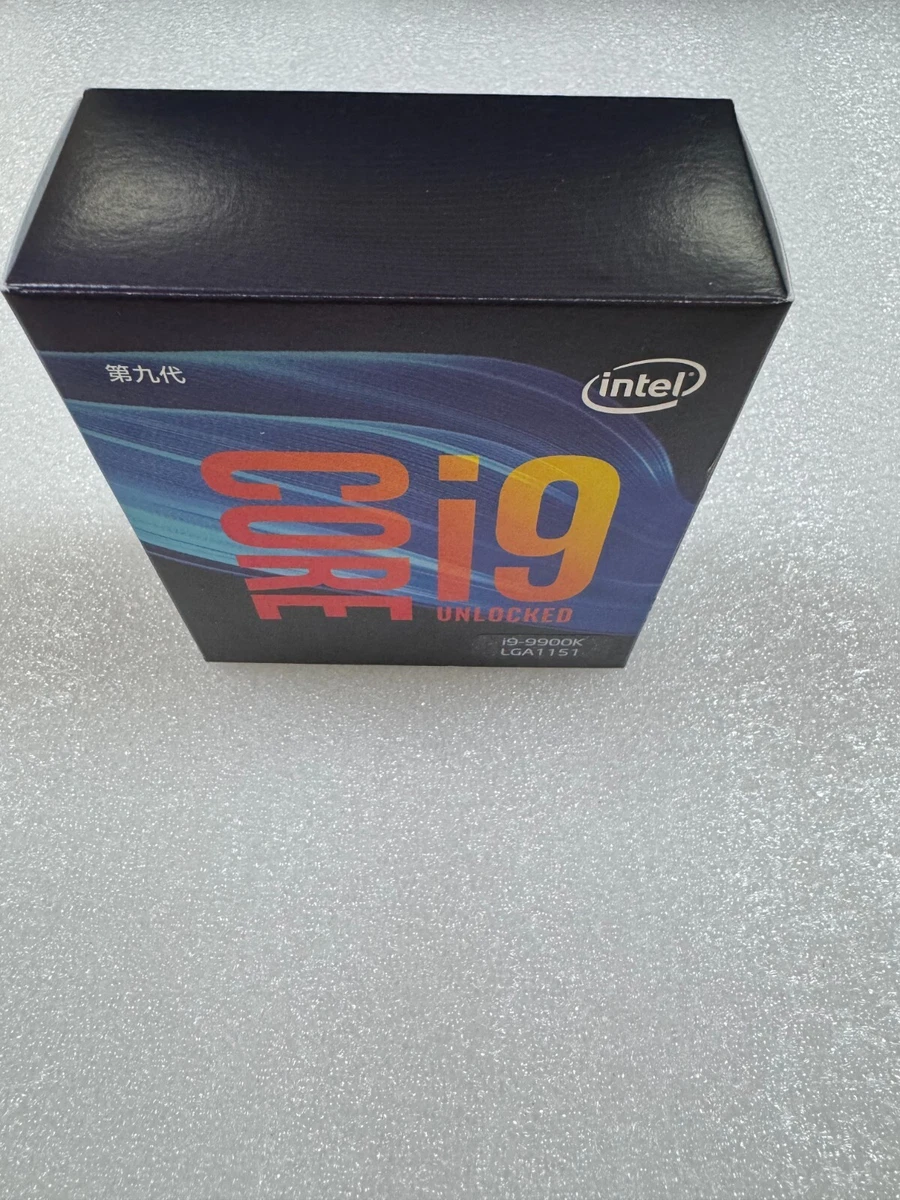 Intel Core i9-9900K Processor Model Computer Processors (CPUs) for