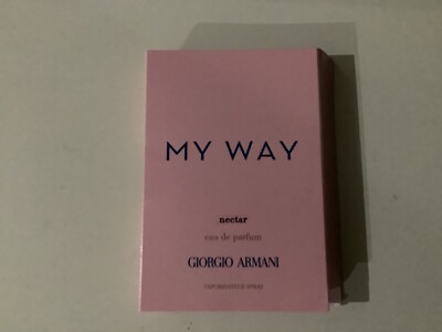 NEW Giorgio Armani My Way Nectar Eau de Parfum Perfume Fragrance 1.2 ml vial