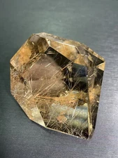 1pc Natural hair crystal quartz mineral play with healing decor gift