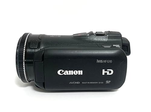 Canon iVIS HF G10 HD Video Camera Comcorder 10x VIXIA HF G10 Japan Model w/Box - Picture 2 of 6