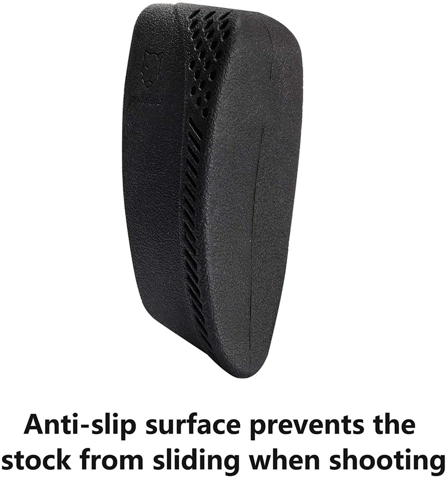 Recoil Pad Synthetic Latex Rubber Slip-On, Recoil Reducing Pad for Rifle Shotgun - Image 4 of 4