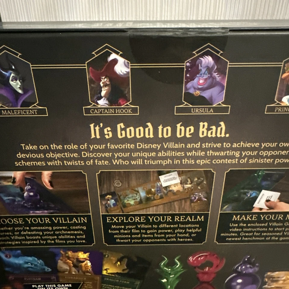 Ravensburger Disney Villainous Strategy Board Game 2-6 Players, New Sealed Box - Image 3 of 4