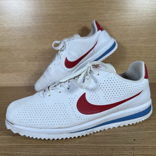 Nike Men’s Shoes Cortez Ultra Moire Forrest Gump White Red Blue - Size 7 UK - Picture 4 of 18