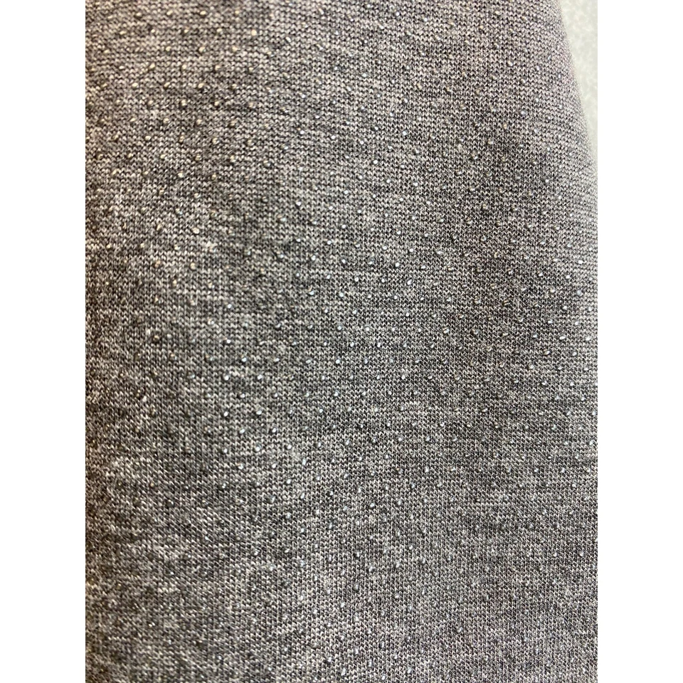 Vestido Mayoral Niñas Gris Brillante Manga Larga Talla 2 Usado en Excelente Condición Love Corazón Aplique Llave Foto 4 de 4