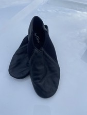 So Dance Black Jazz Shoes Size 13 Youth