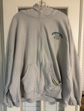 Star Wars Grogu Baby Yoda Zip-Up Hoodie XXL Gray Choose Your Path Mandalorian