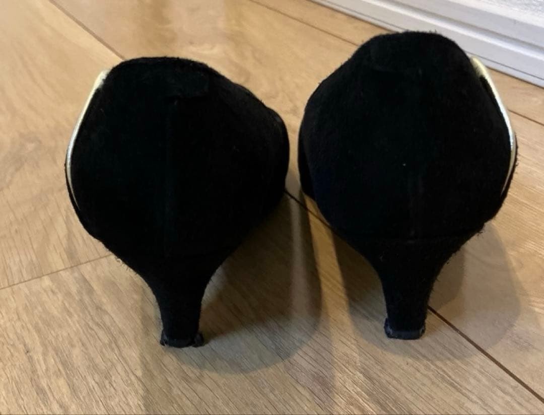 Christian Dior Pumps Heel Suede Black EU34.5/US4.5 116627c thumbnail 9