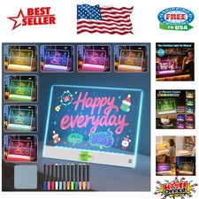 Adjustable Brightness LED Drawing Board: 16" Kids' Glow Doodle Board Experience
