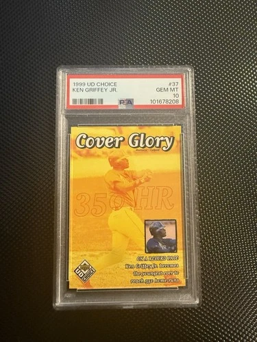 New Listing1999 Upper Deck UD Choice - Cover Glory Ken Griffey Jr  PSA 10