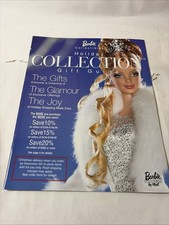 Vintage Barbie Collectibles Holiday Collection Gift Guide Catalog 2003