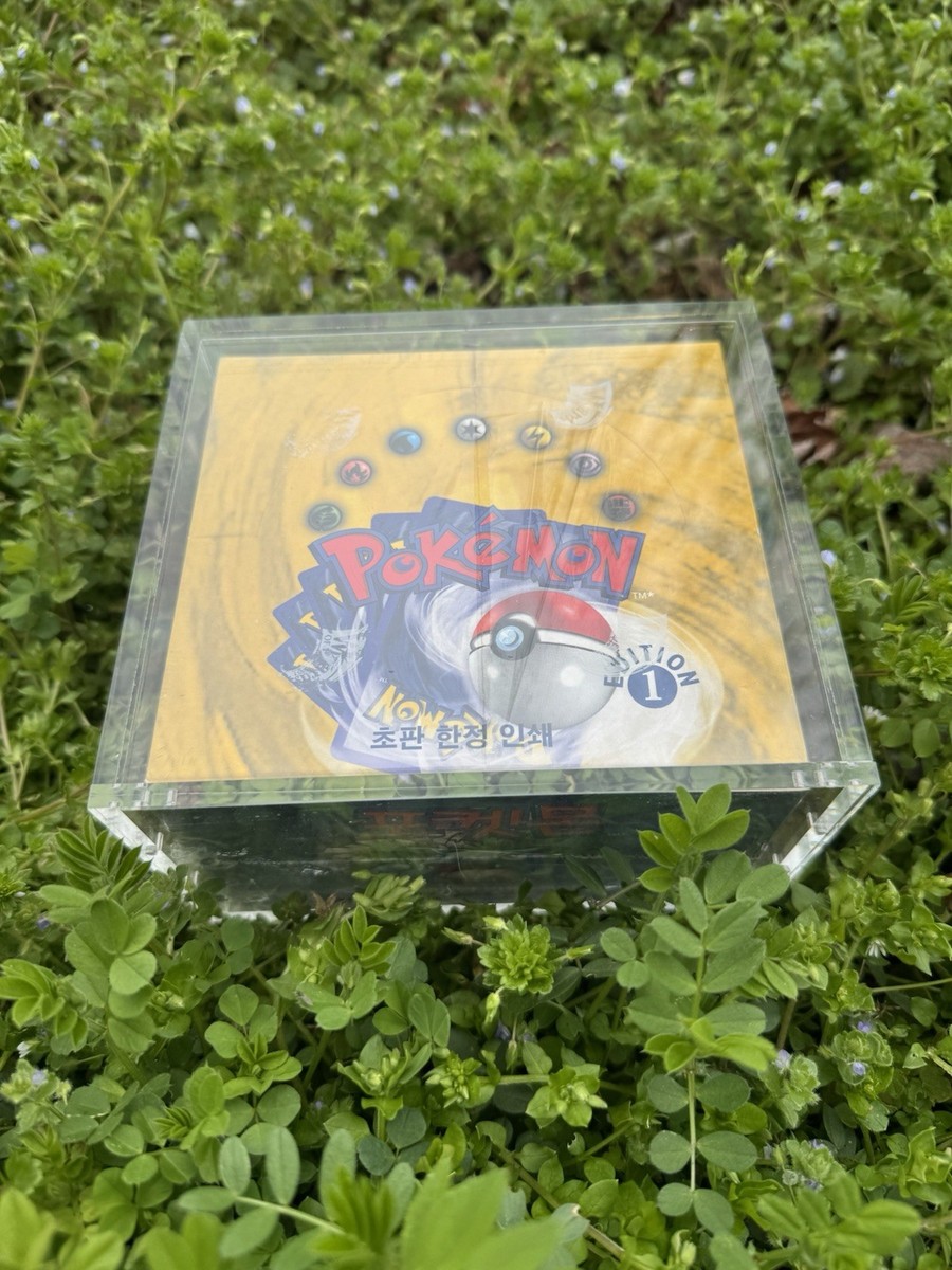 Pokmon TCG: Korean 1st Edition Base Set Booster Box Sealed | eBay Pokmon TCG: Korean 1st Edition Base Set Booster Box Sealed | eBay