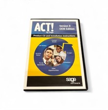 ACT  Version 8 2006 OEM EDITION Sage Software CD Only New