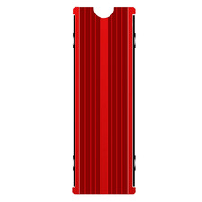M.2 Heatsink Cooler 2280 SSD Double-Sided Heat Sink with Thermal Silicone Pad fo