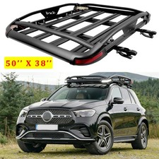 Dachkorb Dachträger Gepäckträger Gepäckkorb w/ Licht 50" x 38" Für MERCEDES GLE Dachkorb Dachträger Gepäckträger Gepäckkorb w/ Licht 50" x 38" Für MERCEDES GLE