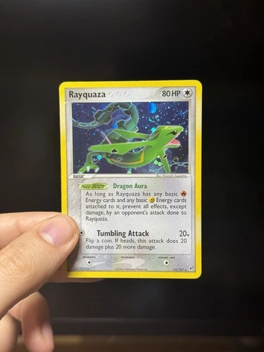 Pokémon TCG Rayquaza EX Deoxys 22/107 Holo Holo Rare