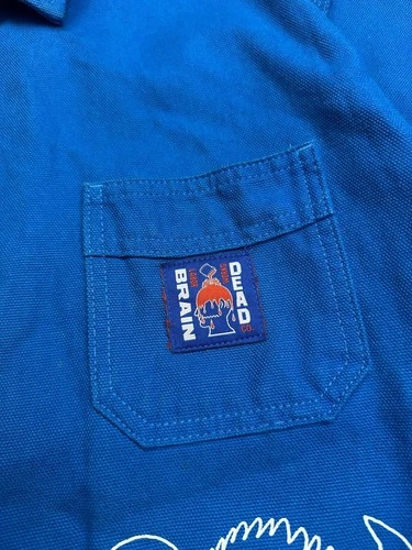 BRAIN DEAD CHORE BLUE HEAVY JACKET L  image 9