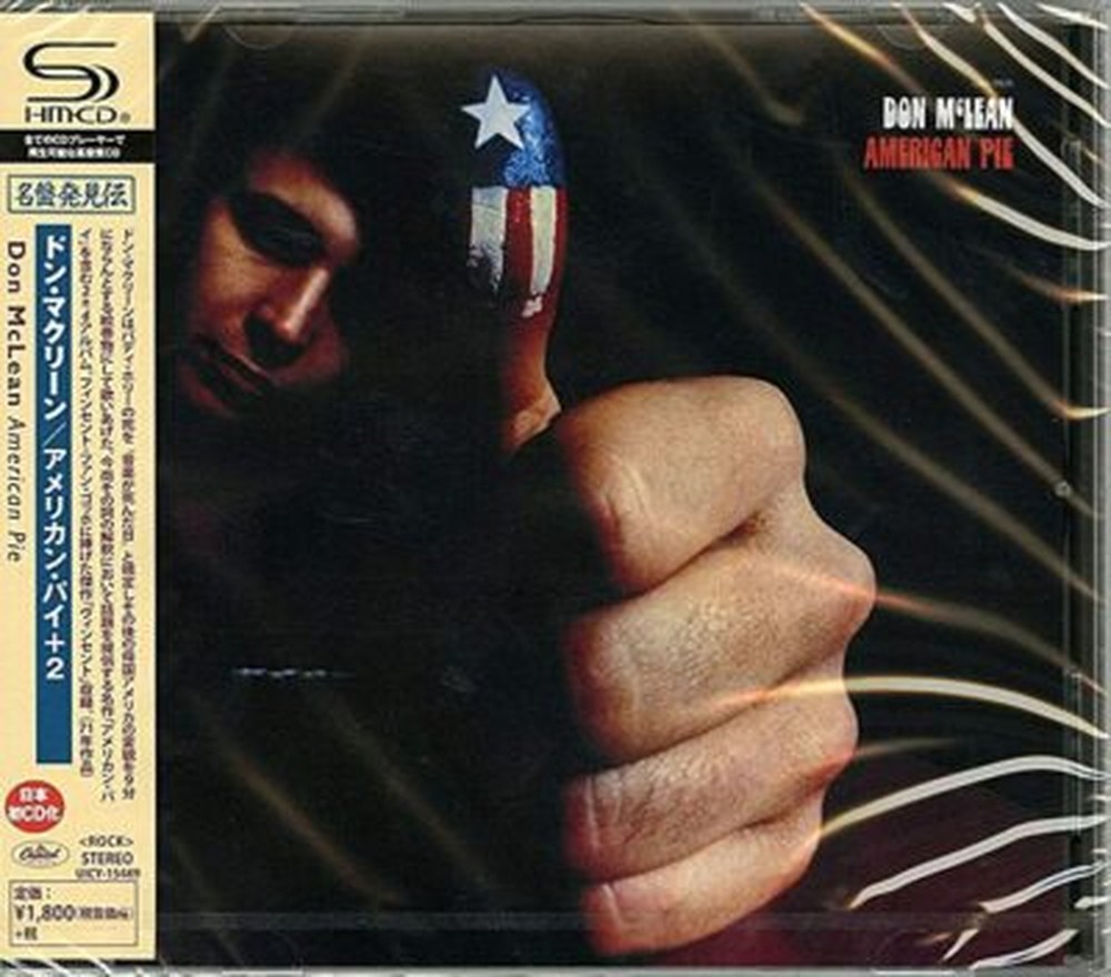 DON MCLEAN-AMERICAN PIE-JAPAN SHM-CD BONUS TRACK