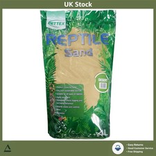 Natural Desert Reptile Substrate 4L Absorbent & Hygienic For Snakes Lizards