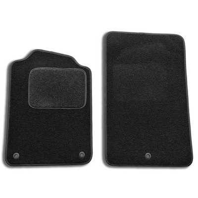 2-teiliges Velours Fußmatten Set für Chevrolet Corvette C5 1997 - 2004