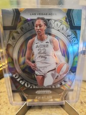 Panini 2025 Prizm WNBA A'ja Wilson Kaleidoscopic #6 Las Vegas Aces Basketball