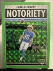 2025 Mosaic Ladd McConkey Mosaic Green Fluorescent (Raw)
