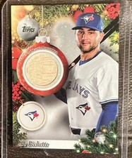 2025 Topps Holiday - Relics Bo Bichette #PR-BBI (MEM)