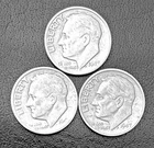 1947 P-D-S 10c  SILVER Roosevelt Dime Year Set.  (R190)