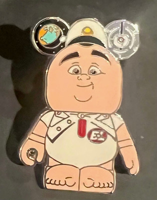 201`3 Wall - E Chaser Captain N B. Mc Crea Disney Pixar Vinylmation Pin