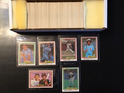 1981 Donruss Complete Set (1-605) - Raines Rookie (RC), Ryan, Rose, Brett NM