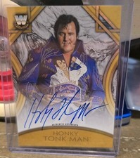 Topps 2018 WWE Legends Wrestling Autograph Card Honky Tonk Man 5/10