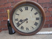 Antique Fusee Wall Clock by Tameside for Restoration.