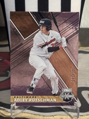 2019 Elite Extra Edition Adley Rutschman /999 Orioles