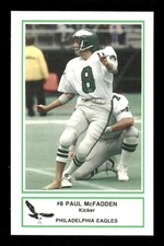 1986 Frito Lay Philadelphia Eagles Police 11 Paul McFadden nm or better BXCP59