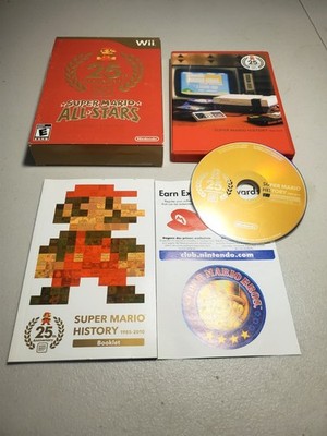 New Super Mario All-Stars 25th Anniversary NO GAME Idea Book + Cover