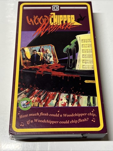 Wood Chipper Massacre (VHS, 2023 Reissue) FREE SHIPPING