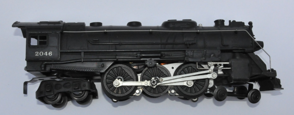 NICE 1950 ORIGINAL LIONEL 2046 HUDSON O Gauge LOCOMOTIVE POSTWAR