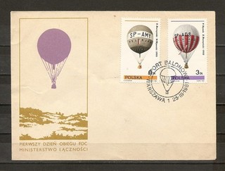 Polonia selezione di FDC e copertine belle cancellazioni! 4 oggetti