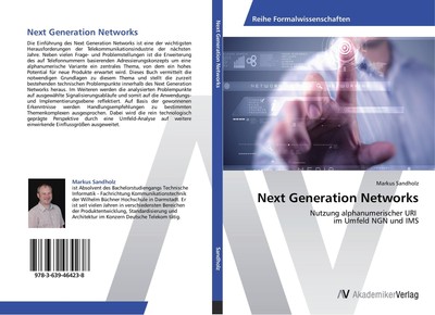 Next Generation Networks Markus Sandholz