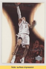 2003-04 Upper Deck Hardcourt Allen Iverson #62 HOF READ 0e3