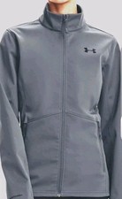 Under Armour Women ColdGear Infrared Storm Hooded Jacket 1321442 Sz L 120