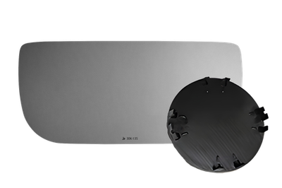 #ad 30K 135 RV Lower Convex Driver Passenger Mirror Glass RAMCO GLS135 KIT W Mount $46.99