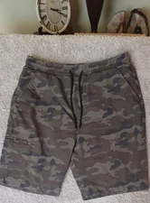 Nomad Mens Camo Alpine Shorts Pullstring Size Medium