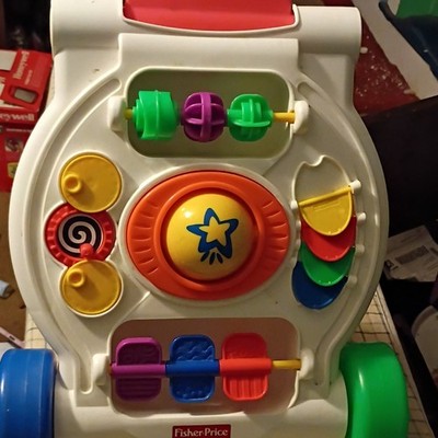 Fisher Price Activity Walker Push Toy Baby Toddler Learning Walker