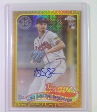2024 Topps Chrome Auto #T89C-66 AJ Smith-Shawver 1989 Mojo Refractor 19/50