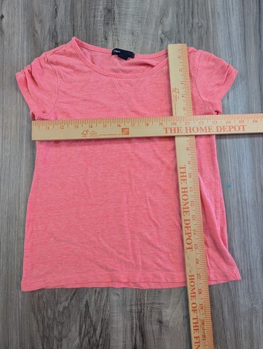 GAP Kids Pink Short Sleeve Top Girl’s Size Medium 8 Cotton Polyester Rayon Blend - Picture 3 of 5