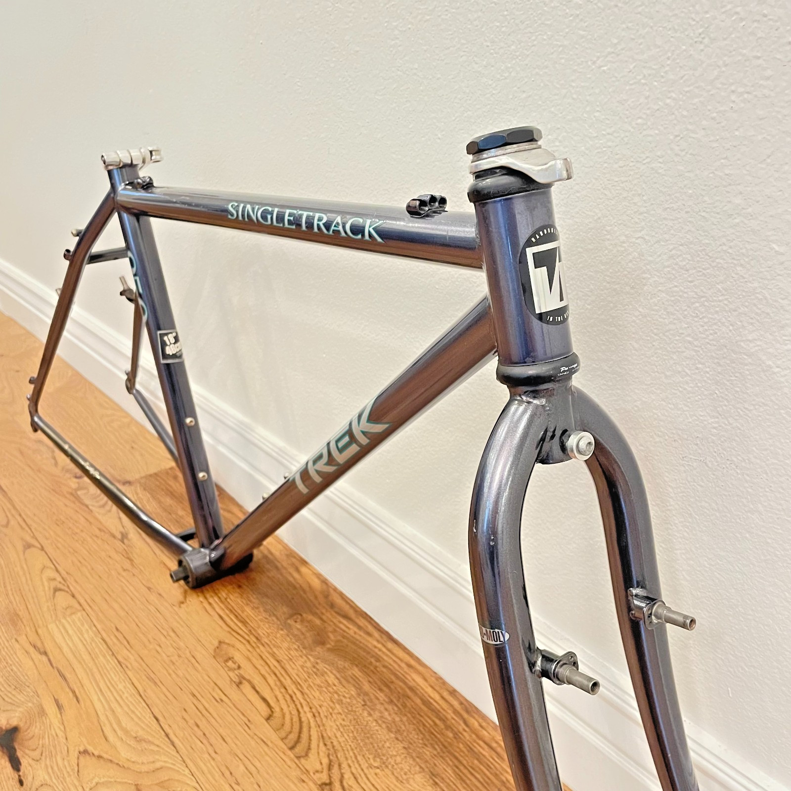 Trek 950 Singletrack 18 Inch Dry Ice Black USA Made OX Comp 