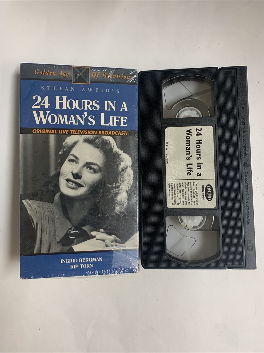 24 HOURS IN A WOMAN'S LIFE - Stefan Zweig (VHS) 81227215231| eBay